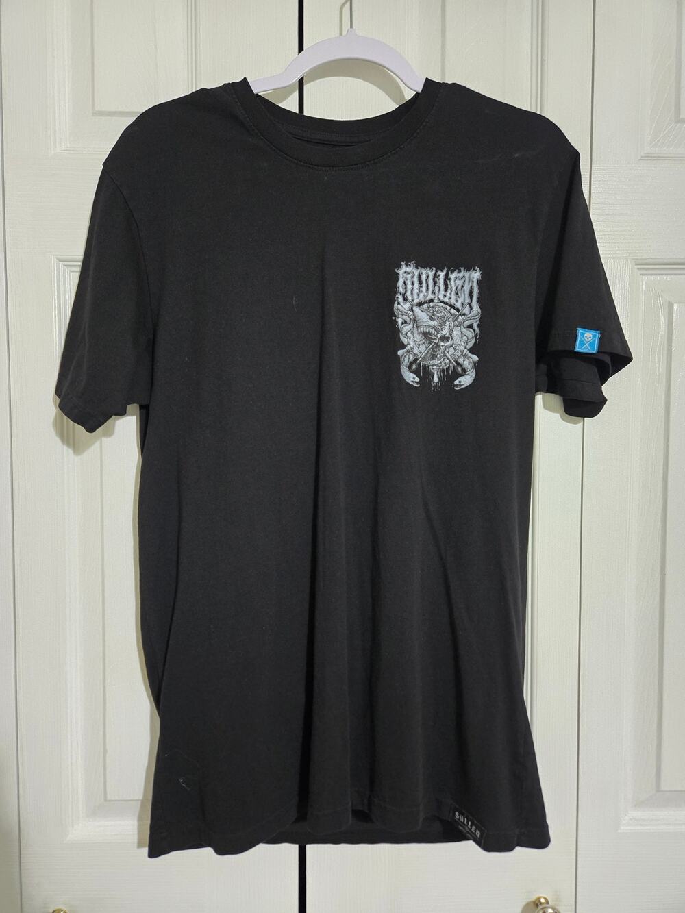 Sullen art medium men's black graphic tshirt